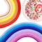 18500 Pcs 48 Strands Clay Beads Polymer Heishi Flat Round Disc and Alphabet Letter Beads for Bracelet Jewelry Making DIY Necklace Earrings, 48 Colors 6mm